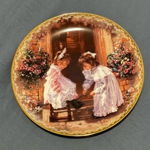 Sister’s Love Forever Vintage Plate